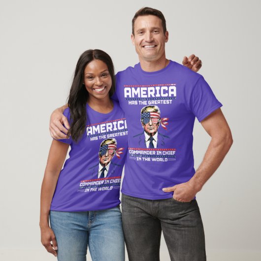 America Has The Greatest Commander In Chef (2) Tシャツ (ユニセックス)