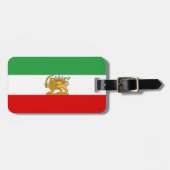 America Iran Country Flags Travel ラゲッジタグ (正面横)