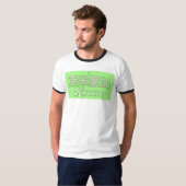 America kanji Written with grains of rice Tシャツ (正面フル)