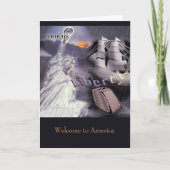 America Liberty Citizenship Cardへようこそ カード (正面)