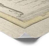 America Meridionalis, South America Print, 1772 ポスター (角)