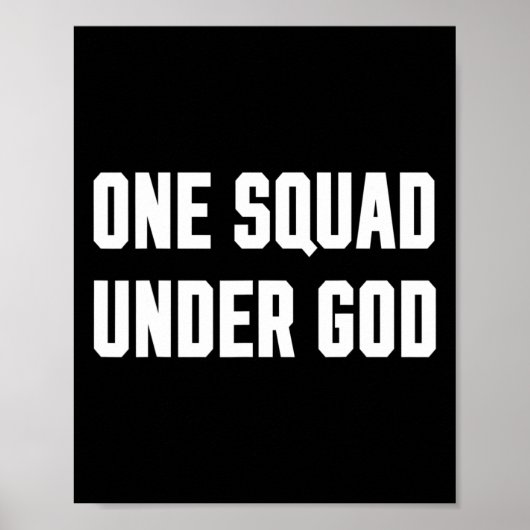 America One Squad Under God (trump 2020) ポスター (正面)