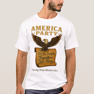 America Party Restoring What Matters Tシャツ