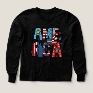 AMERICA PNG – 愛国的赤白青混合パテ