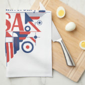 America’s 250th anniversary キッチンタオル (四つ折り)