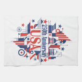 America’s 250th anniversary キッチンタオル (横)