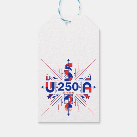 America’s 250th anniversary ギフトタグ (裏面)