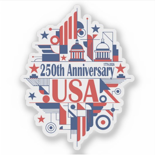 America’s 250th anniversary シール (正面)