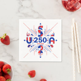 America’s 250th anniversary スタンダードカクテルナプキン