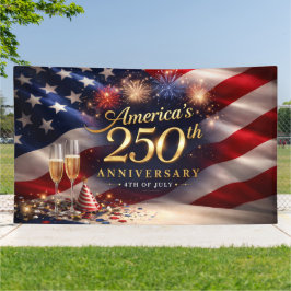 America’s 250th Anniversary Banner 横断幕