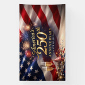 America’s 250th Anniversary Banner 横断幕 (縦)