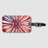 America’s 250th Birthday 1776-2026 RWB Fireworks ラゲッジタグ (正面横)