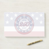 America’s 250th Birthday With USA Flag ポストイット (デスク)