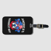 America’s Goodest Boy Dog ラゲッジタグ (正面横)