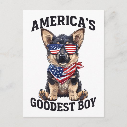 America’s Goodest Shepherd ポストカード (正面)