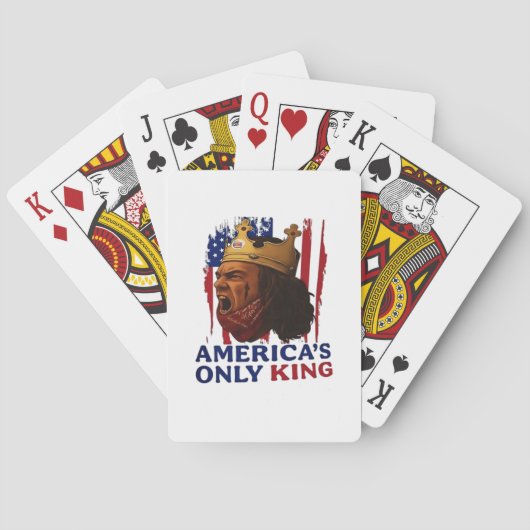 America’s Only King トランプ (裏面)