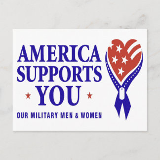 America Supports You LIGHT ポストカード