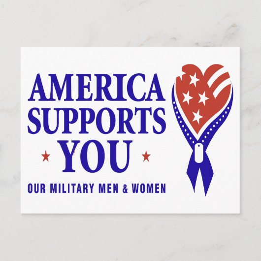 America Supports You LIGHT ポストカード (正面)