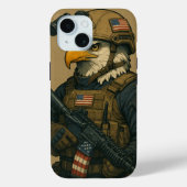 America Symbol Operation Case-Mate iPhoneケース (裏面)