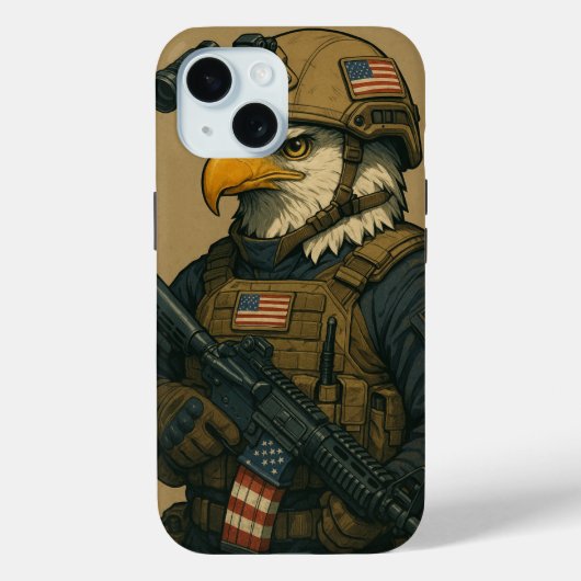America Symbol Operation Case-Mate iPhoneケース (裏面)