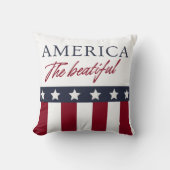 America The Beatiful Patriotic クッション (正面)