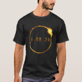 America Totality Spring 4 08 24 Total Solar Eclips Tシャツ (正面)