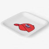 America Was Built By Immigrants Plates ペーパープレート (傾斜あり)