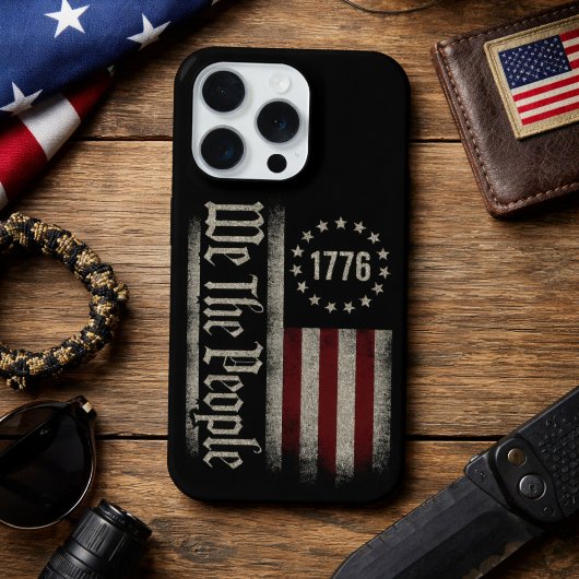 America We the People 1776  iPhoneケース