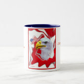 AmericaIsOneNationUnderGod2、幸せな父の日、… ツートーンマグカップ (中央)