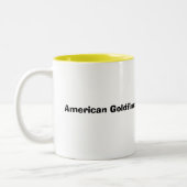 americamのgoldfinch、アメリカのGoldfinch ツートーンマグカップ (左)