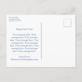 American クラシック Red Whiteすべての日付を保存 案内ポストカード (裏面)