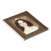 American 恋しく思 Pageantオートグラフシート ノートパッド (アングル)