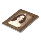 American 恋しく思 Pageantオートグラフシート ノートパッド (回転)