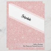 American 恋しく思 Pageant Binderセクションページ (正面/裏面)