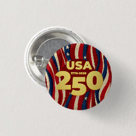 American 250th Birthday Anniversary 2026  缶バッジ