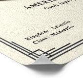 American Akita Zoology Series ポスター (角)