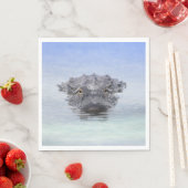 American Alligator – Lake Apopka Wildlife Drive スタンダードランチョンナプキン (インサイチュ)