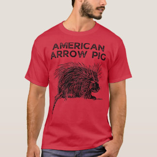 American Arrow Pig Wrong Animal Name - Funny Anima Tシャツ