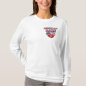 American Babe 4th of July Celebration Tシャツ (正面)