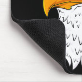 American Bald Eagle Mullet 4th Of July Funny Usa  マウスパッド (コーナー)