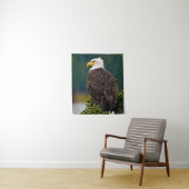 American Bald Eagle Perched タペストリー (インサイチュ)