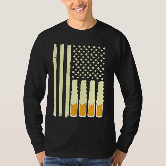American Beer Flag Apparel Tシャツ (正面)