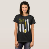 American Beer Flag International Beer Day Tシャツ (正面フル)