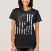 American Bowling Strike Bowler Bowling Pin Bowling Tシャツ (正面)