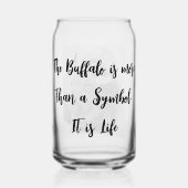 American Buffalo ガラス缶 (裏面)