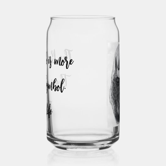 American Buffalo ガラス缶 (右)