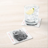 American Buffalo スクエアペーパーコースター (インサイチュ)