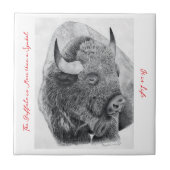 American Buffalo タイル (正面)