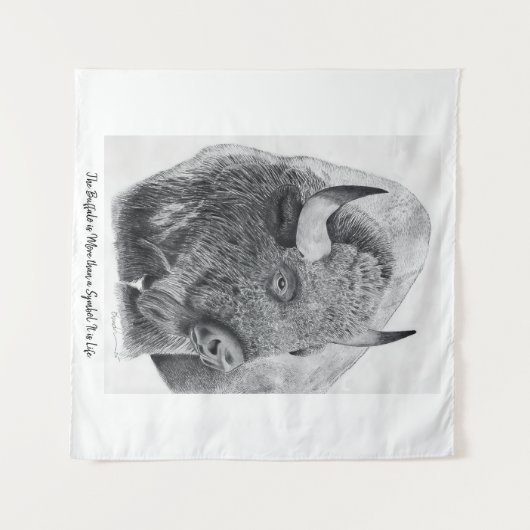 American Buffalo タペストリー (正面(横))