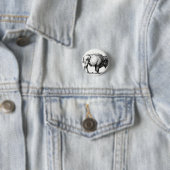 American Buffalo Bison 缶バッジ (インサイチュ)